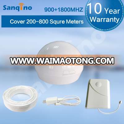 Sanqino SQ23F Dual Band Mobile Cell Phone Repeater 900 1800 MHz Signal Booster for enhancing your 2g 3g network